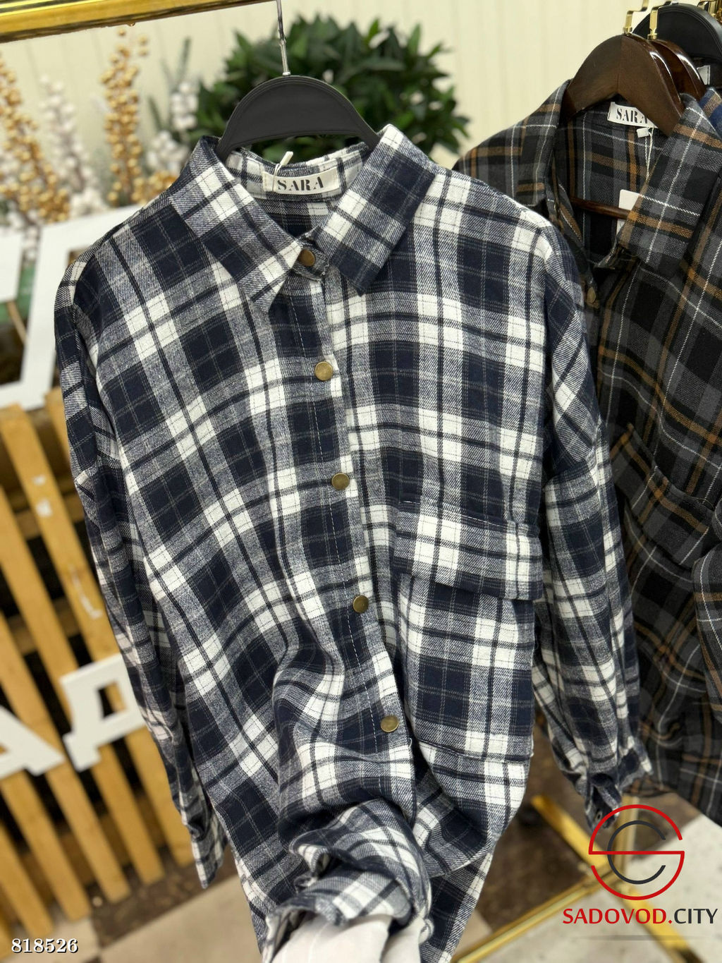 Рубашка женская на пуговицах