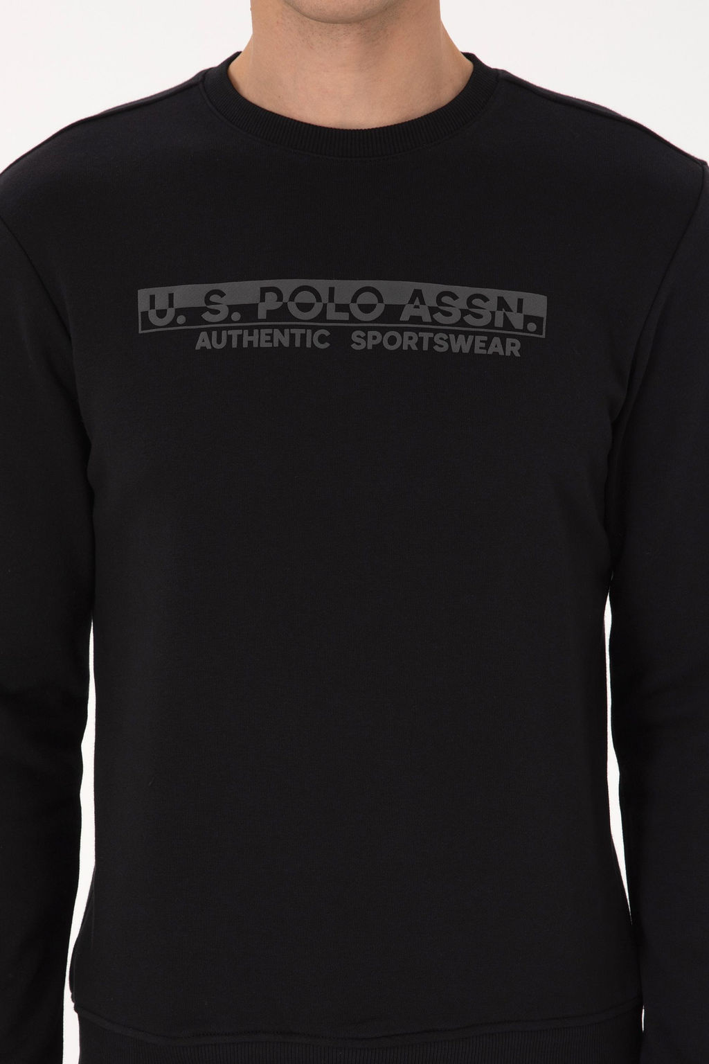 Erkek Siyah Sweatshirt - U.s. polo assn фото 6