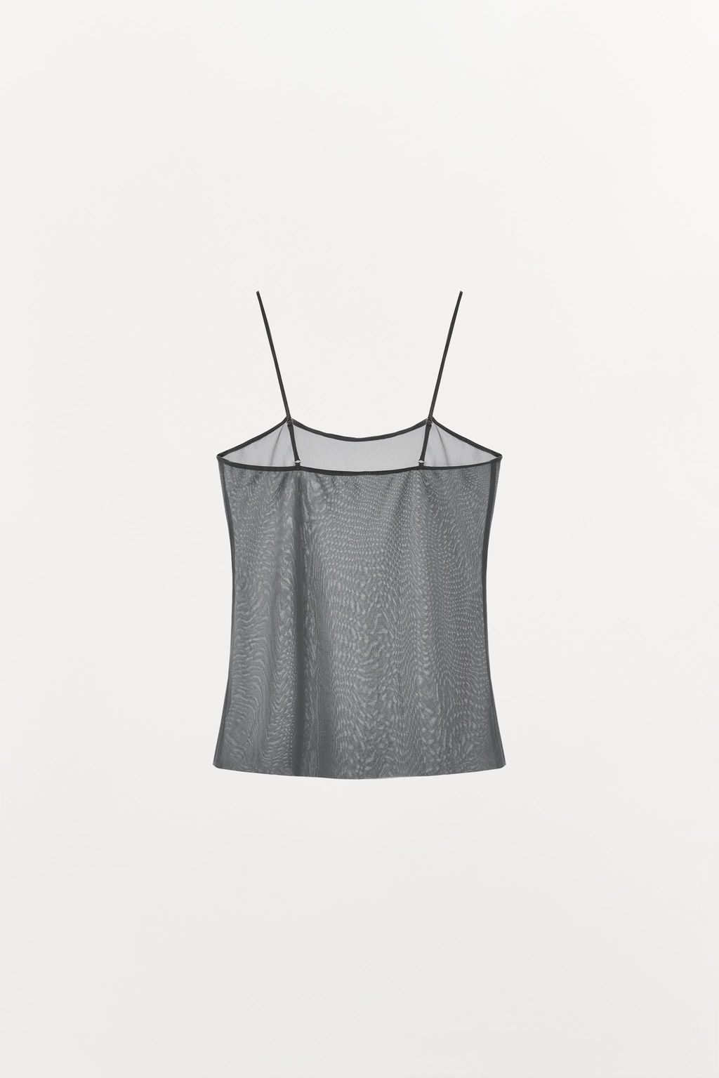 TOP TIRANTES TUL / Gris - Zara фото 8