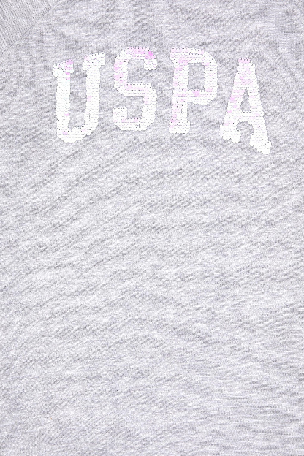 K_z _ocuk A__k Gri Melanj _rme Elbise Sepette S_rpriz _ndirim - U.s. polo assn фото 3