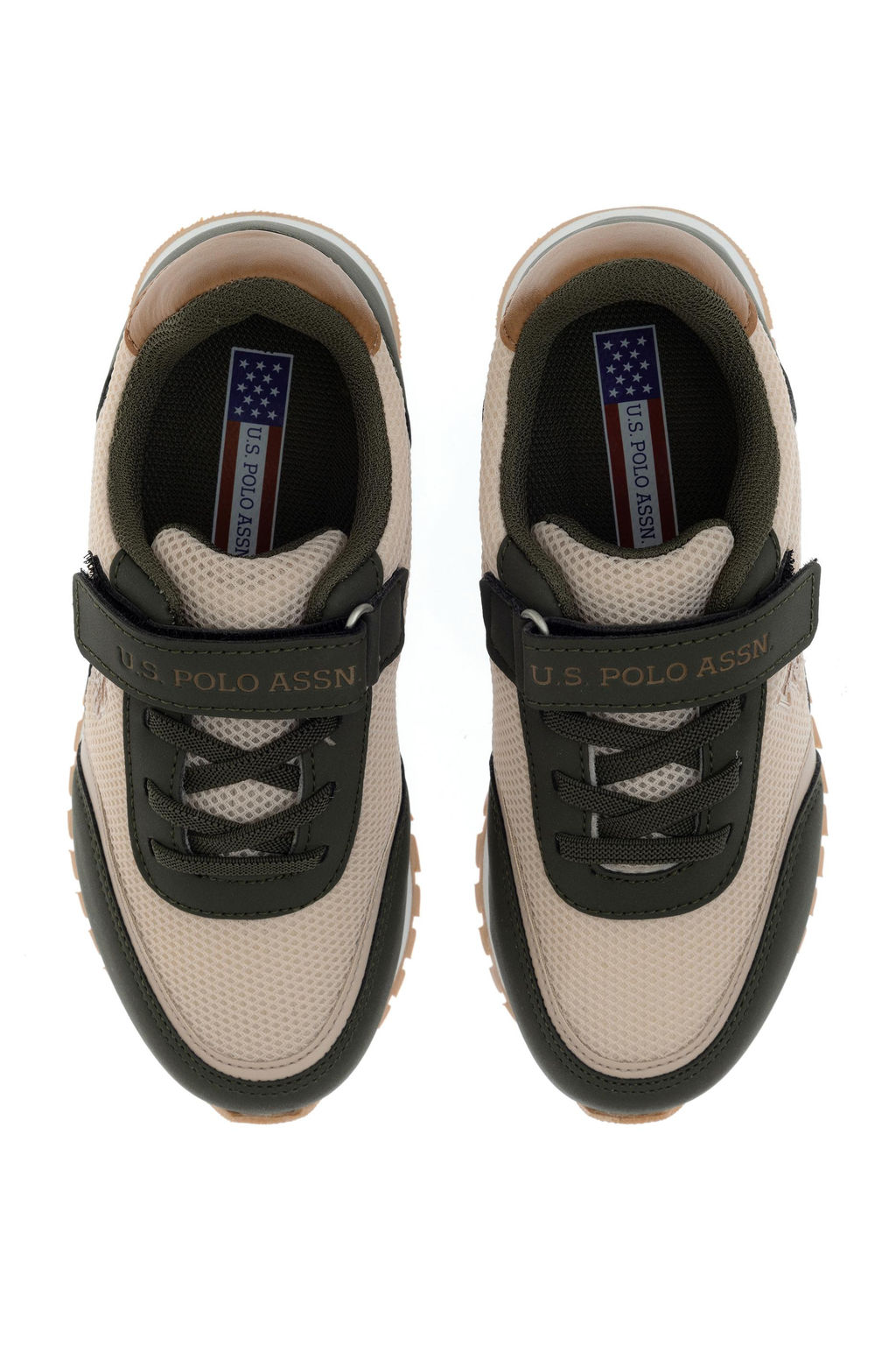 Erkek _ocuk Haki Spor Ayakkab_ Sepette S_rpriz _ndirim - U.s. polo assn фото 6