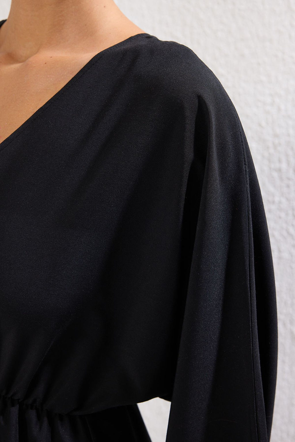 Cicek Desenli Dokuma Y?rtmacl? Maxi Plaj Elbise TBESS25EL00037 - Trendyolmilla фото 9