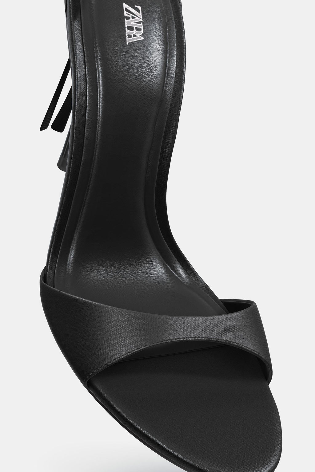 BOW ANKLE STRAP SANDALS - Zara фото 8