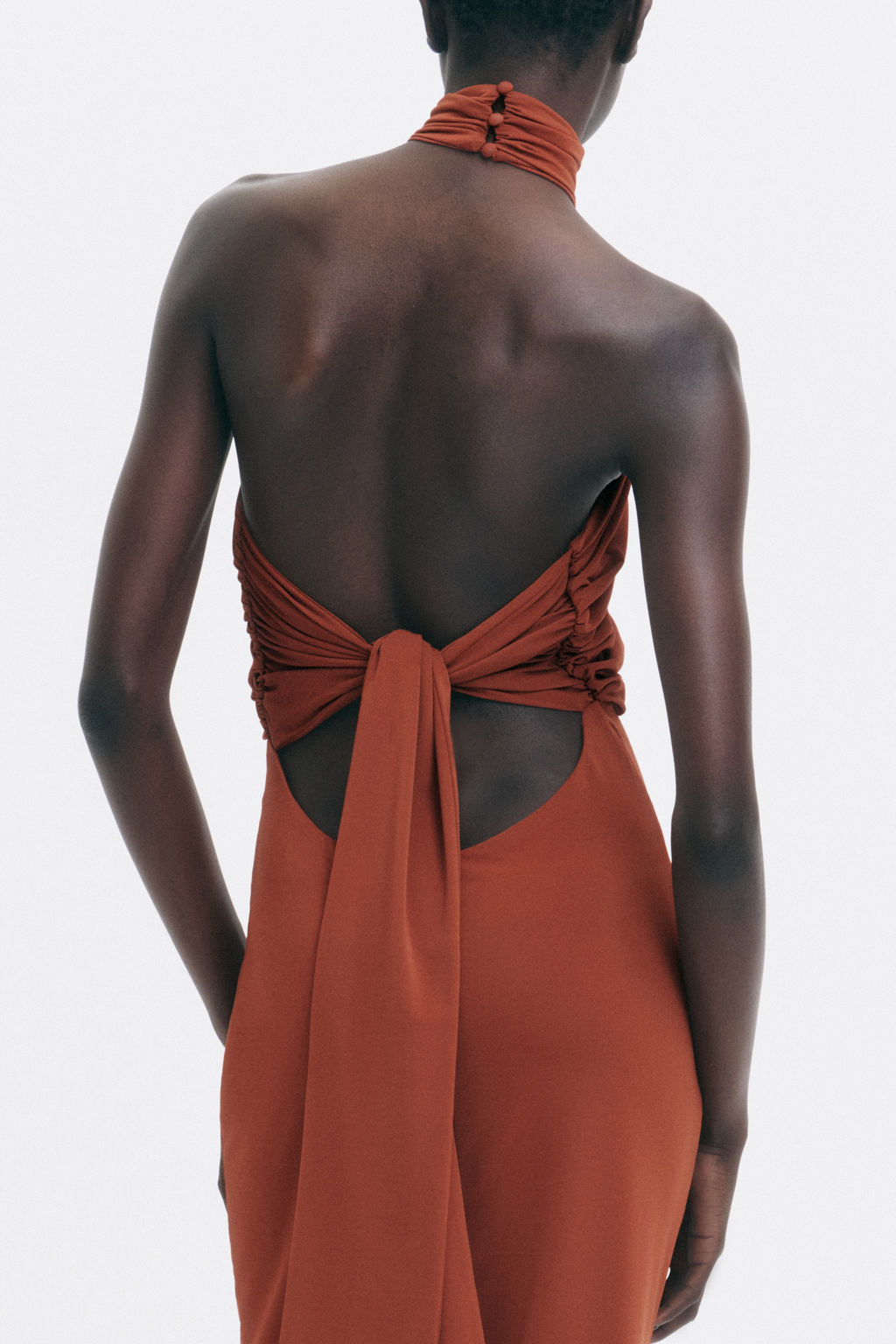 Vestido cut-out con detalle cruzado - H&m фото 5