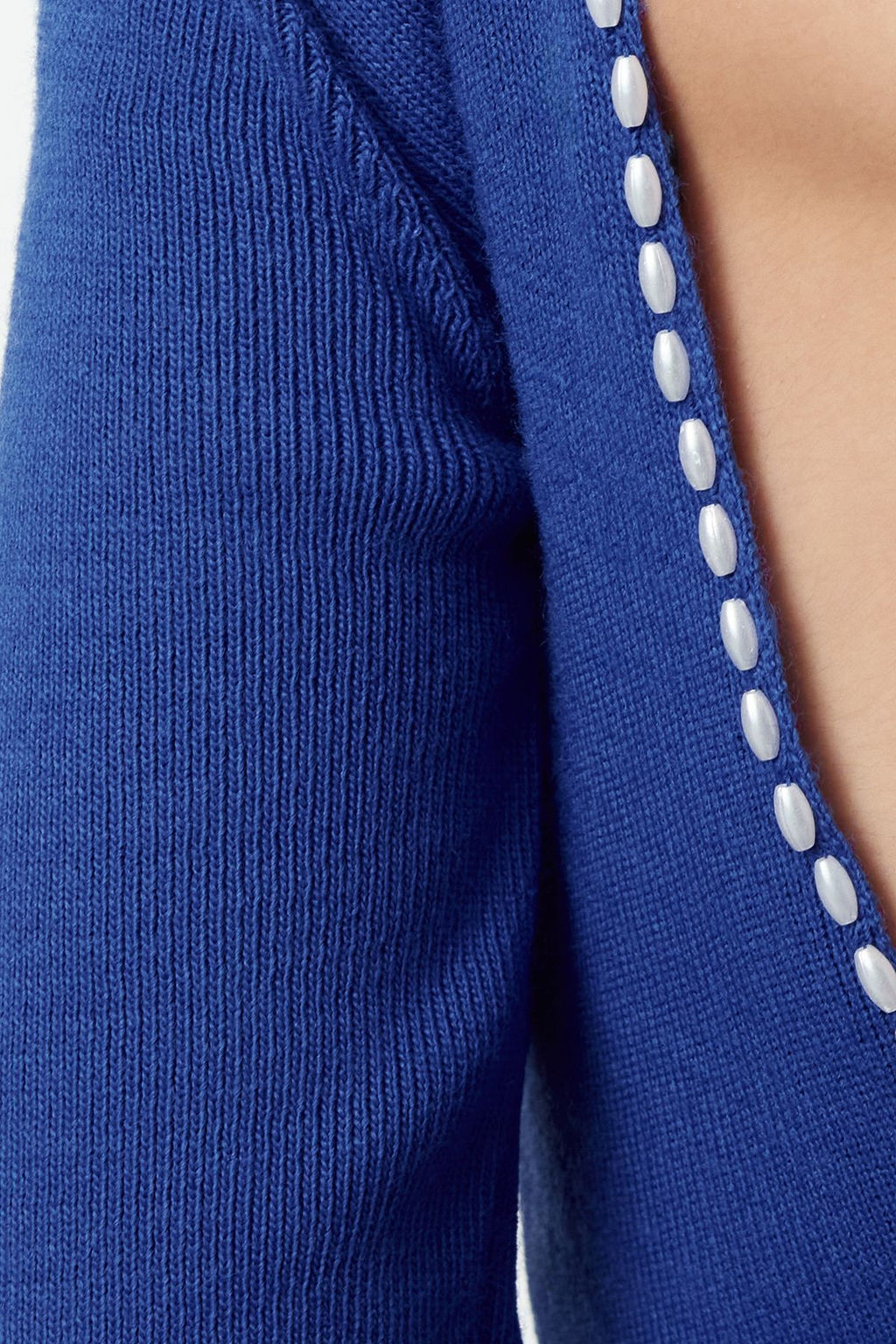 Saks Mini Triko S?rt Inci Detayl? Elbise TWOAW24EL00089 - Trendyolmilla фото 3