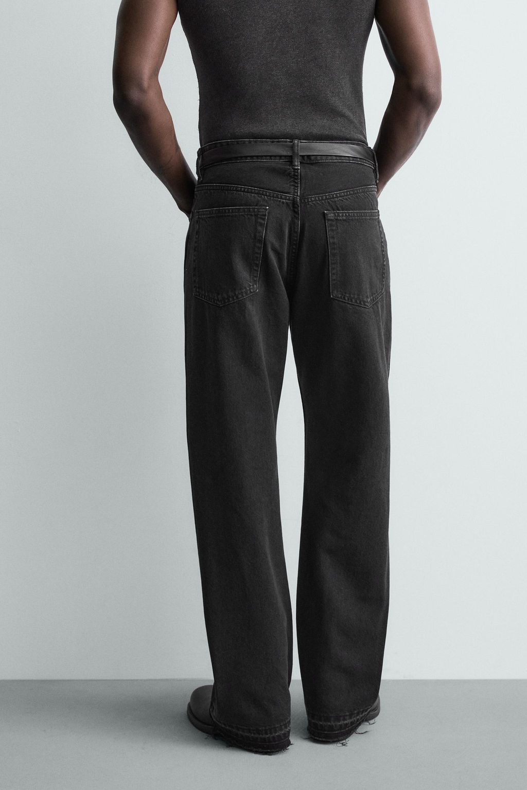 JEANS LOOSE FIT / Carb?n - Zara фото 3
