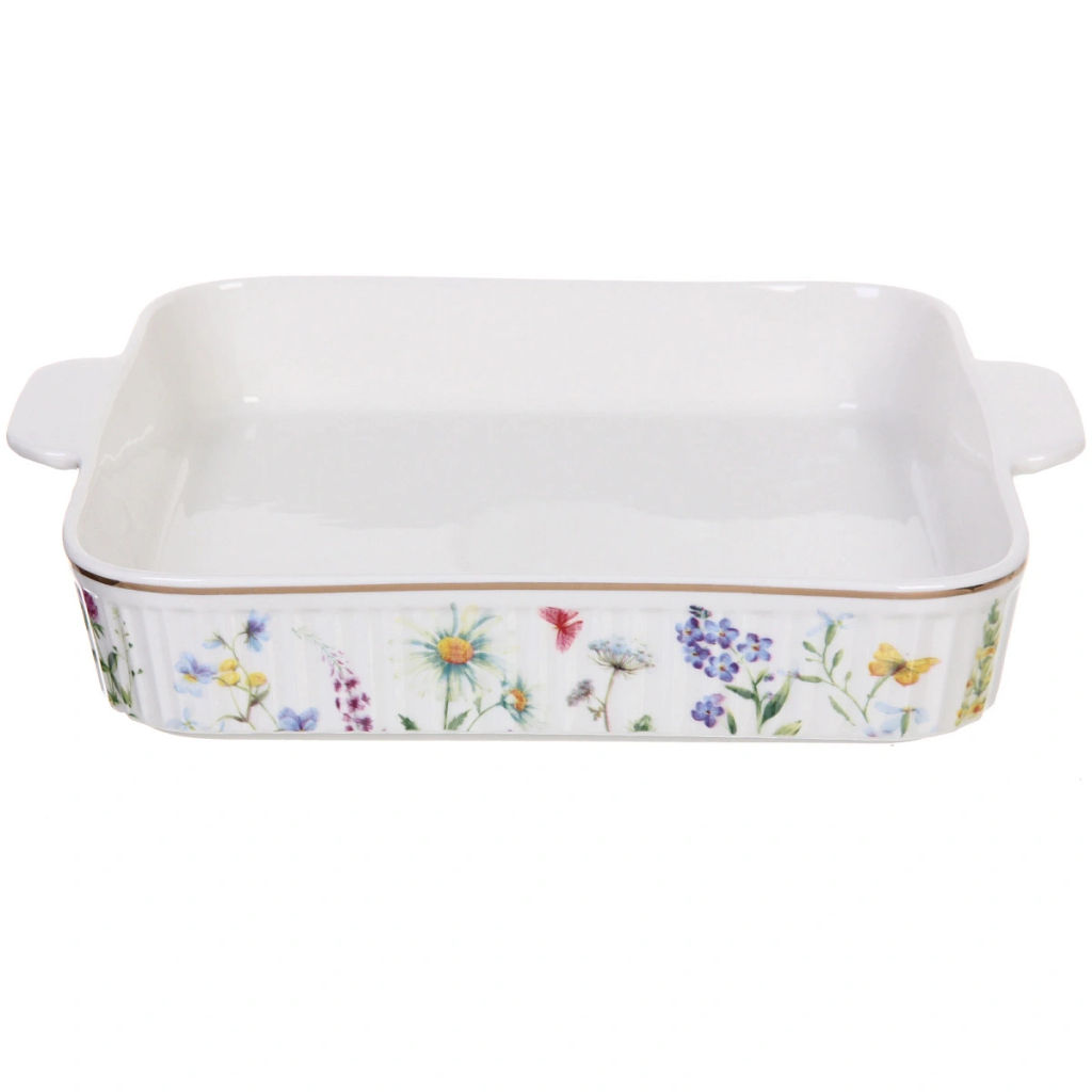 Форма керамическая для запекания "Альпийский луг" 2,2л 31,5*26*6см