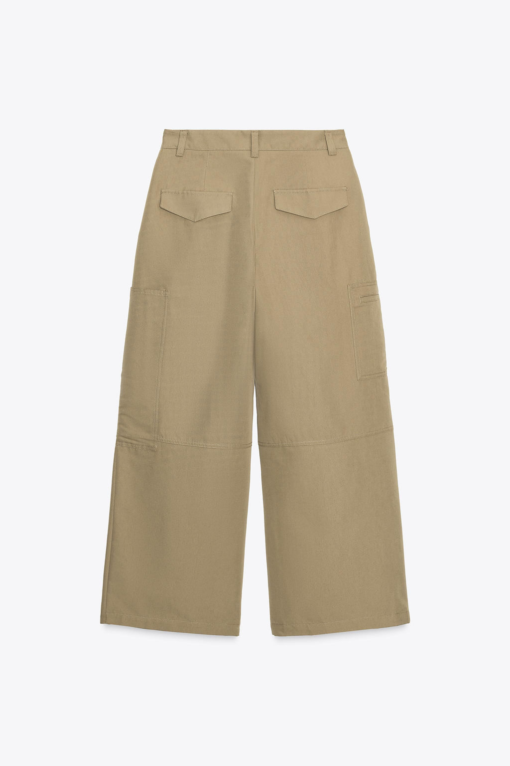 CARGO TROUSERS WITH PLEATS - Zara фото 8