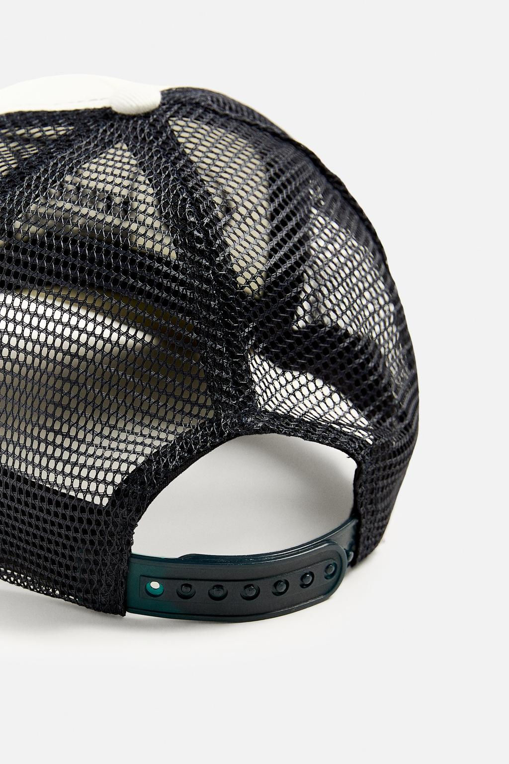 CAP WITH CONTRAST EMBROIDERY - Zara фото 4