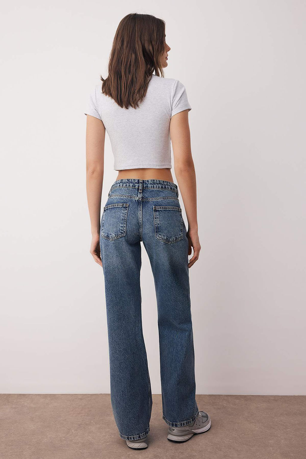 Mavi Dusuk Bel Genis Paca Wide Leg Jeans TWOAW26JE00075