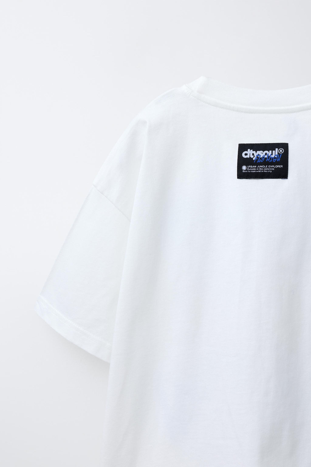 CAMISETA ESTAMPADA OSO / Blanco roto - Zara фото 4
