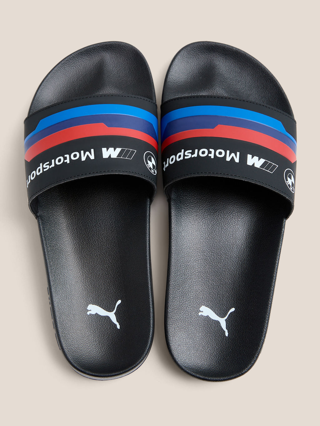 Мужские сланцы PUMA BMW MMS Leadcat 2.0 Logo Артикул 4586791, черный