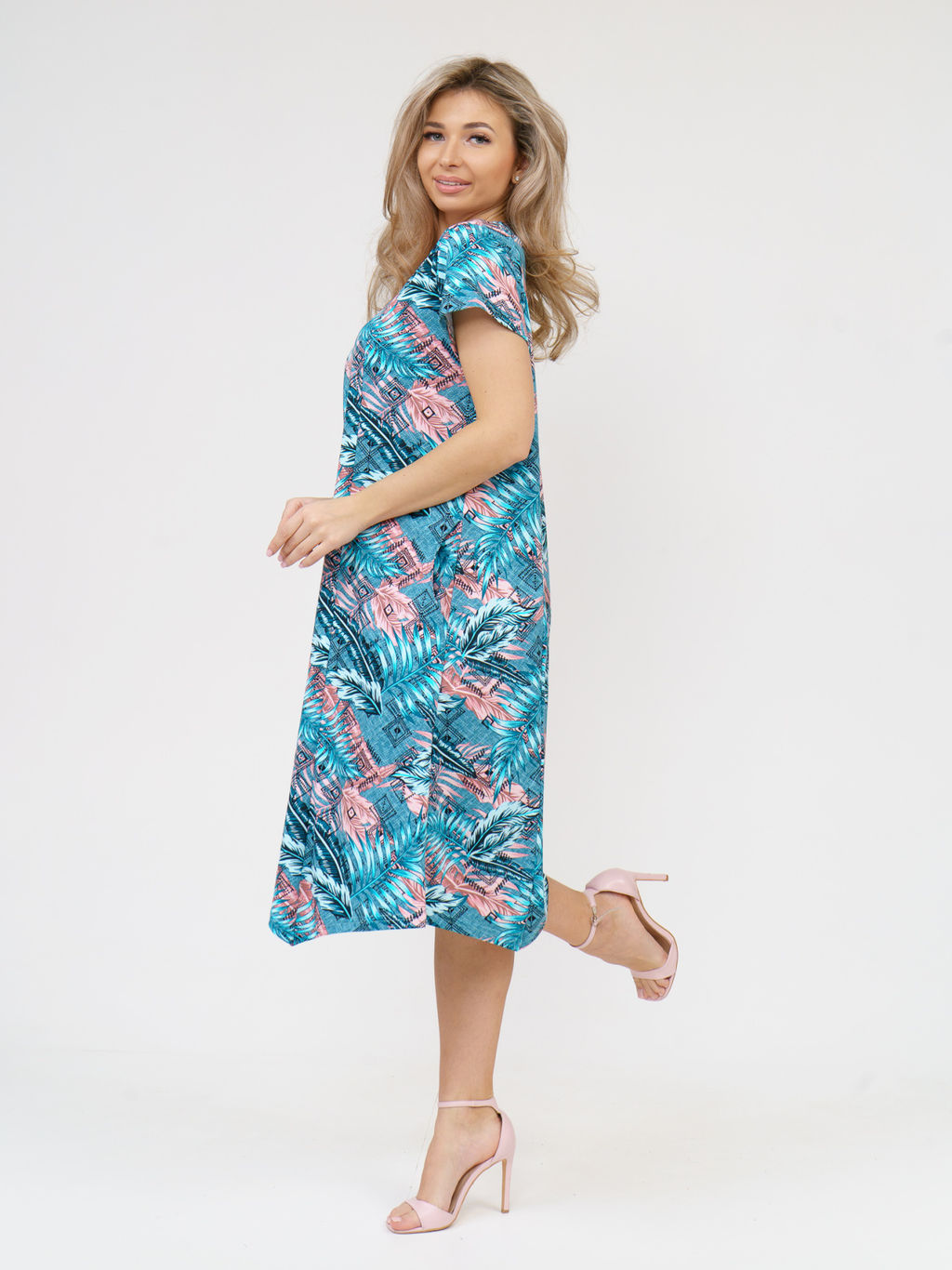 908 Платье "Бирюза"