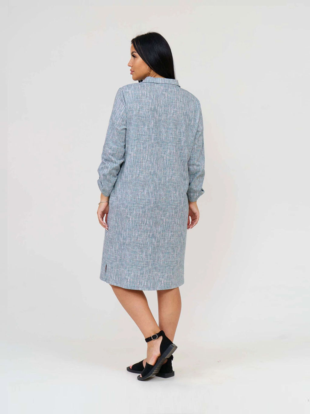 Туника женская, цвет зеленый