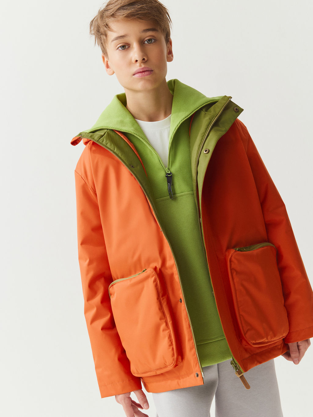 Куртка демисезонная "Мандарин" 7+