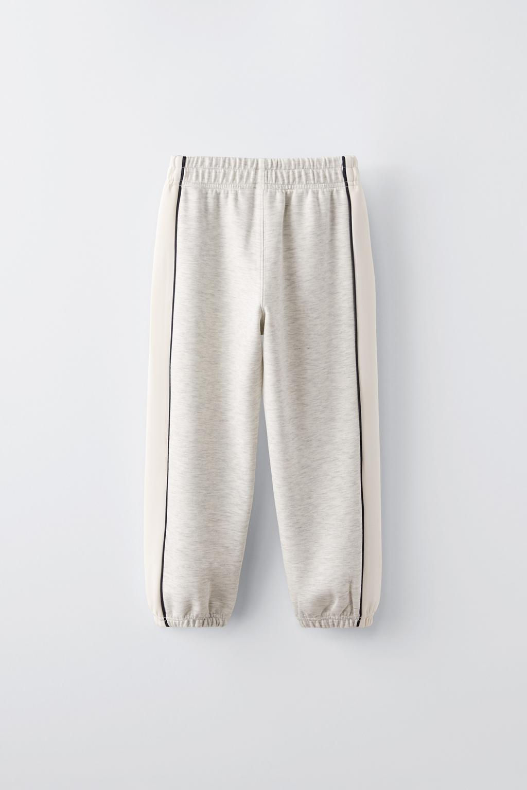TROUSERS WITH CONTRAST PIPED STRIPES - Zara фото 2