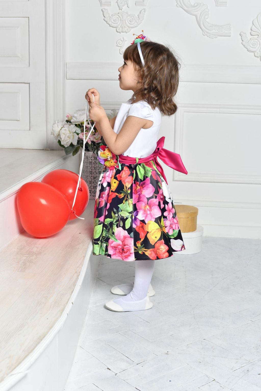 А 258 платье для девочки Элис бабочки - Etoelf фото 2