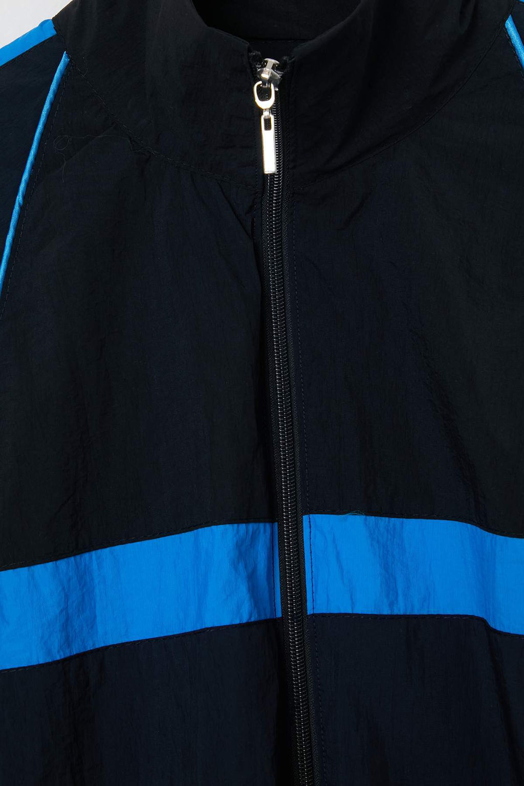 Lacivert Oversize Kal_p Renk Bloklu Yazl_k Mont TWOAW27MO00136 - Trendyolmilla фото 8