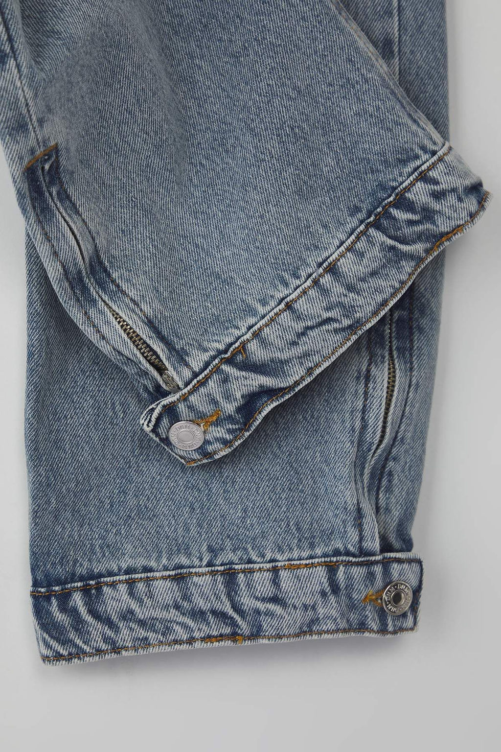 More Sustainable Mavi Pacas? Fermuar Detayl? Normal Bel Yeni Straight Jeans TWOAW26JE00038 - Trendyolmilla фото 6