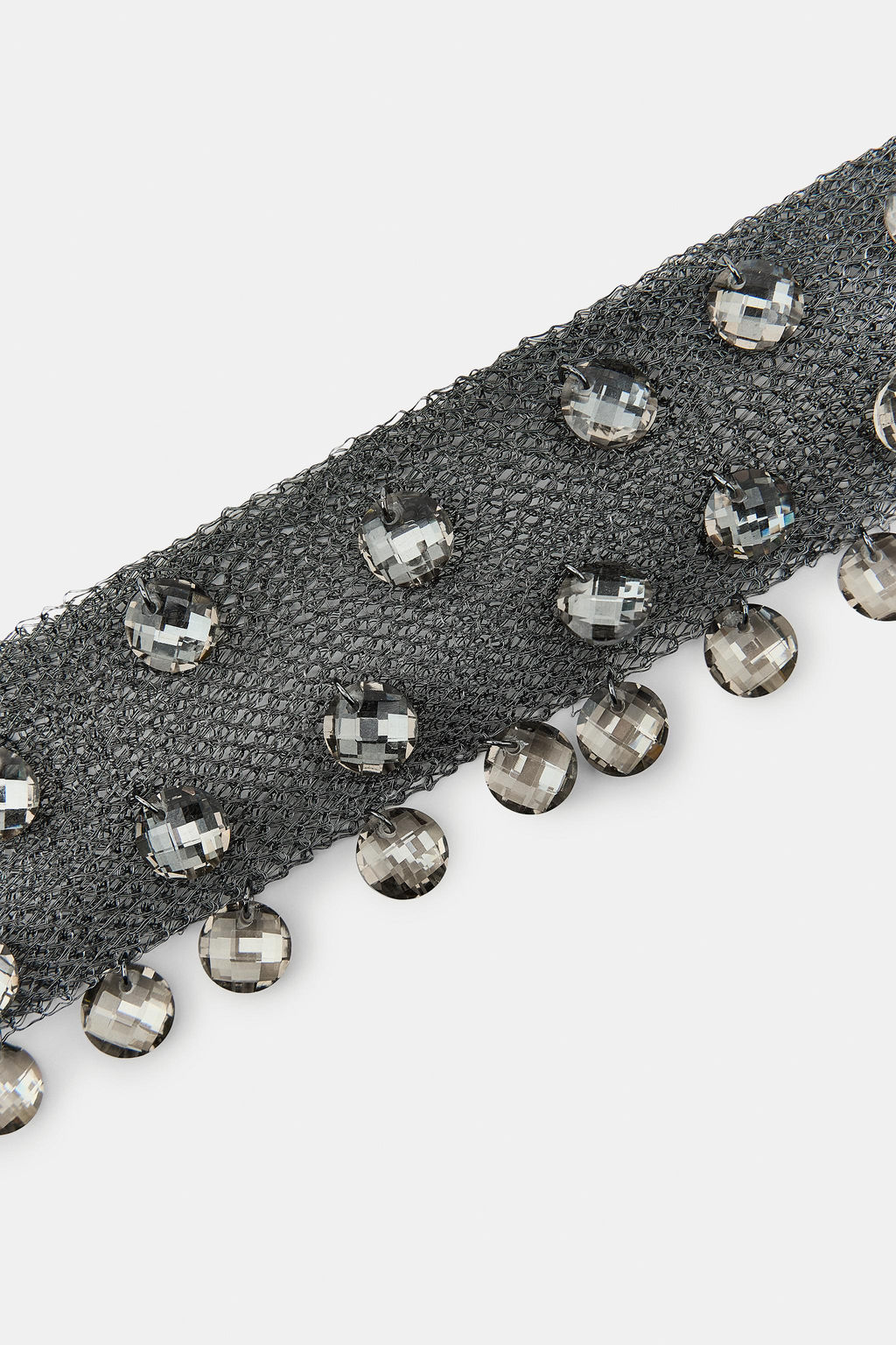 MESH CRYSTAL CHOKER - Zara фото 3