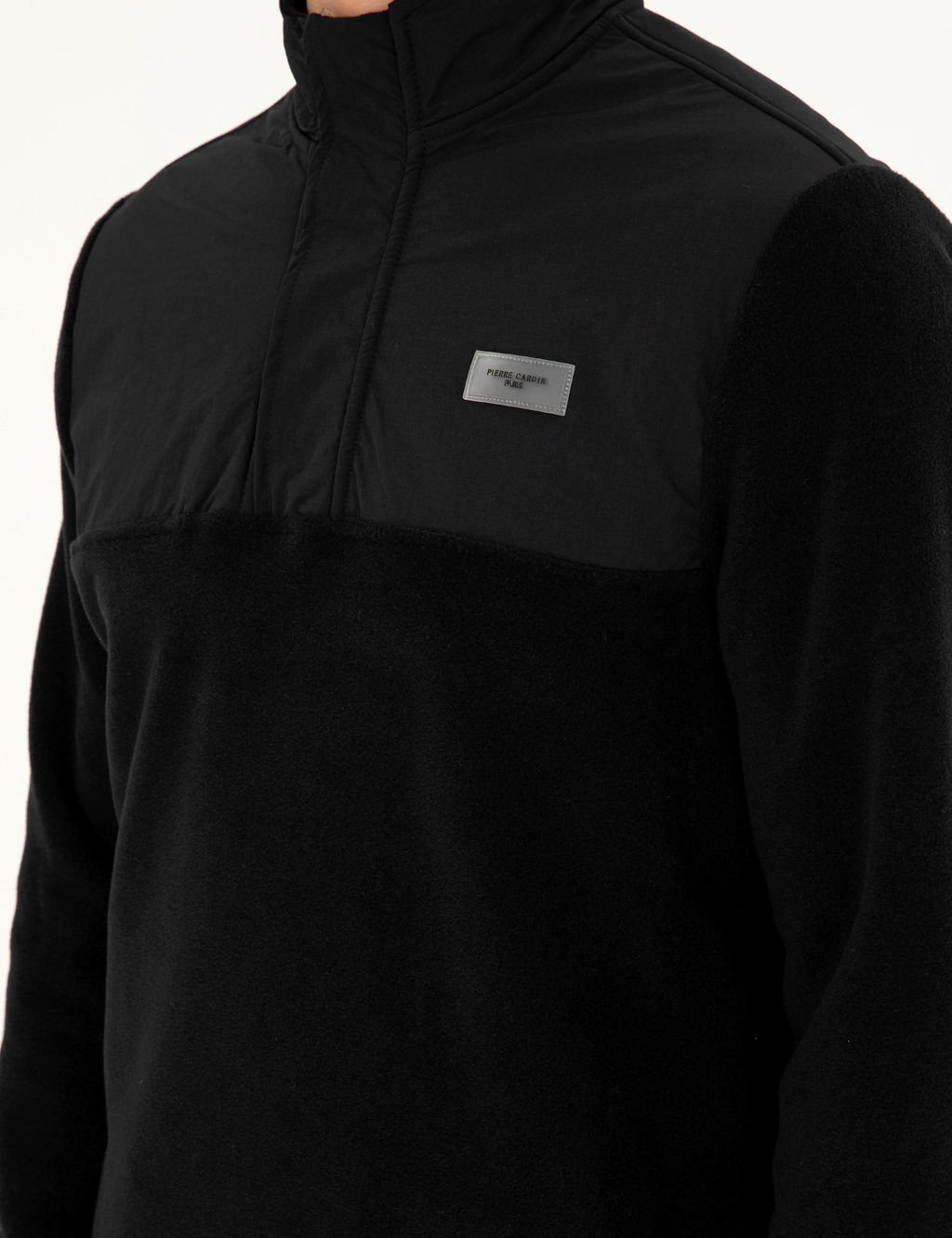 Siyah Regular Fit Sweatshirt - Pierre cardin фото 7