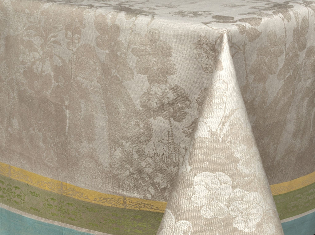 03с34 ЯК Скатерть 178*320 "Зайчики" цв. цветной