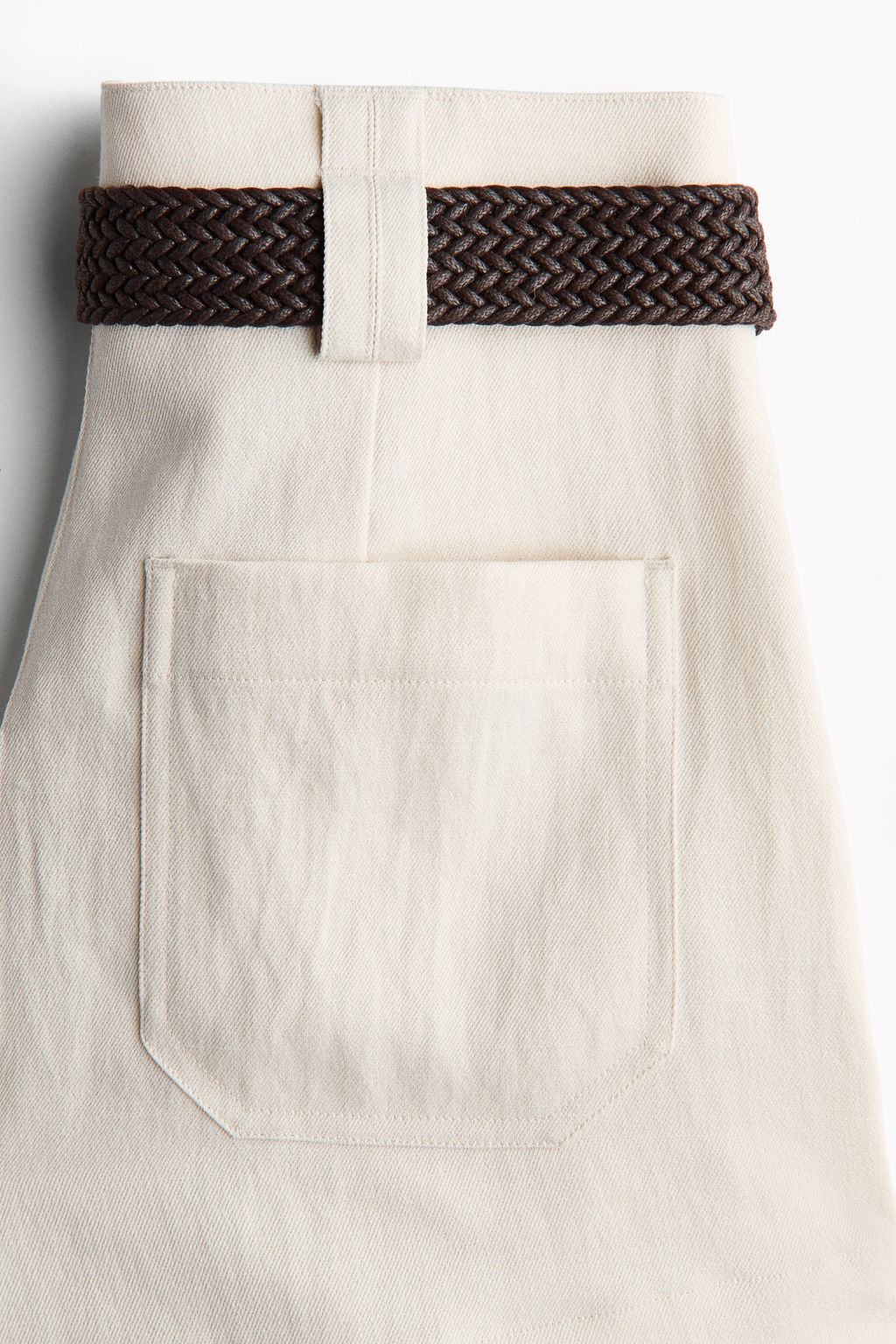 Pantal?n corto sastre con cintur?n - H&m фото 6