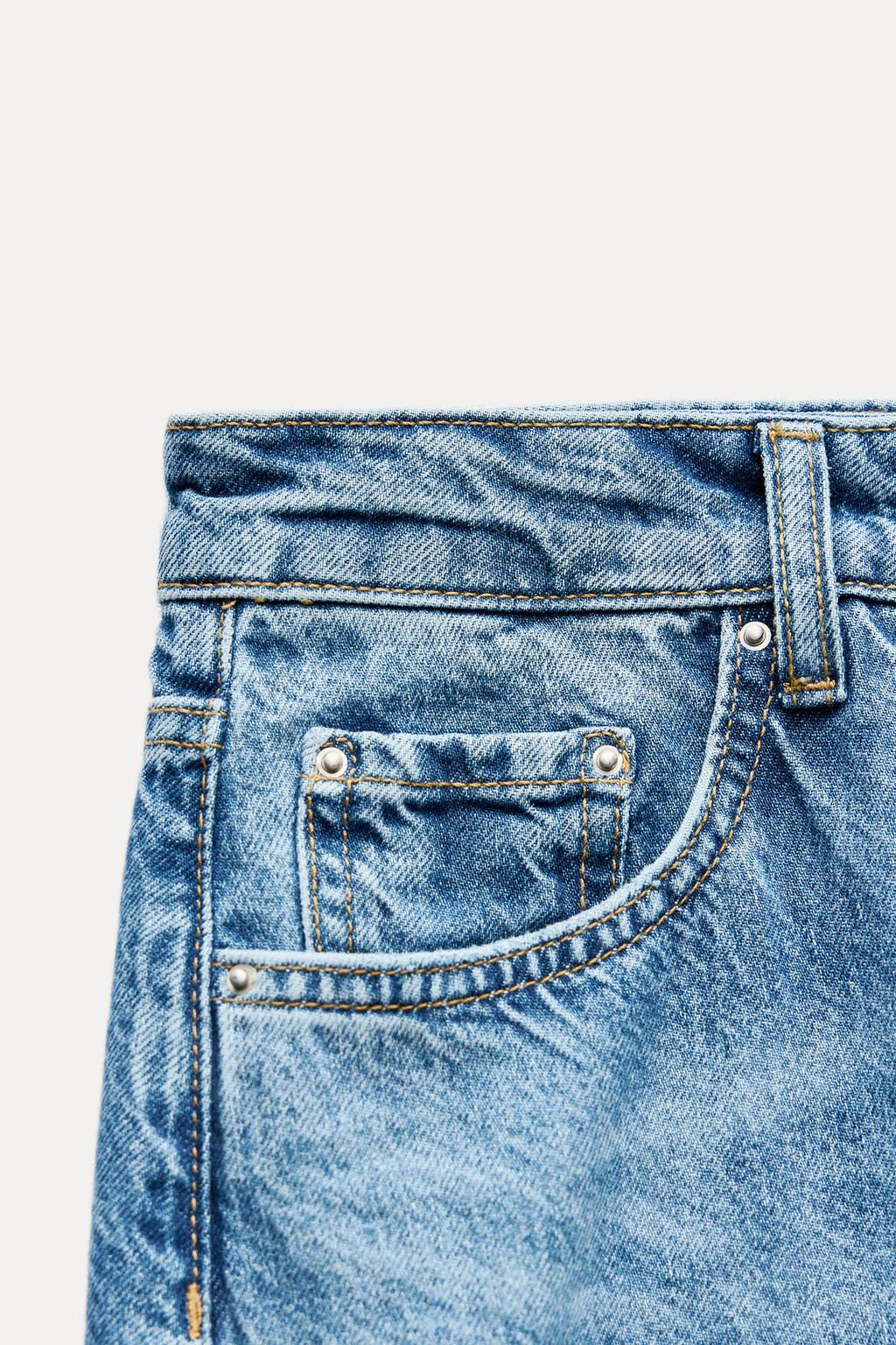 Z1975 WIDE LEG HIGH-RISE JEANS - Zara фото 8