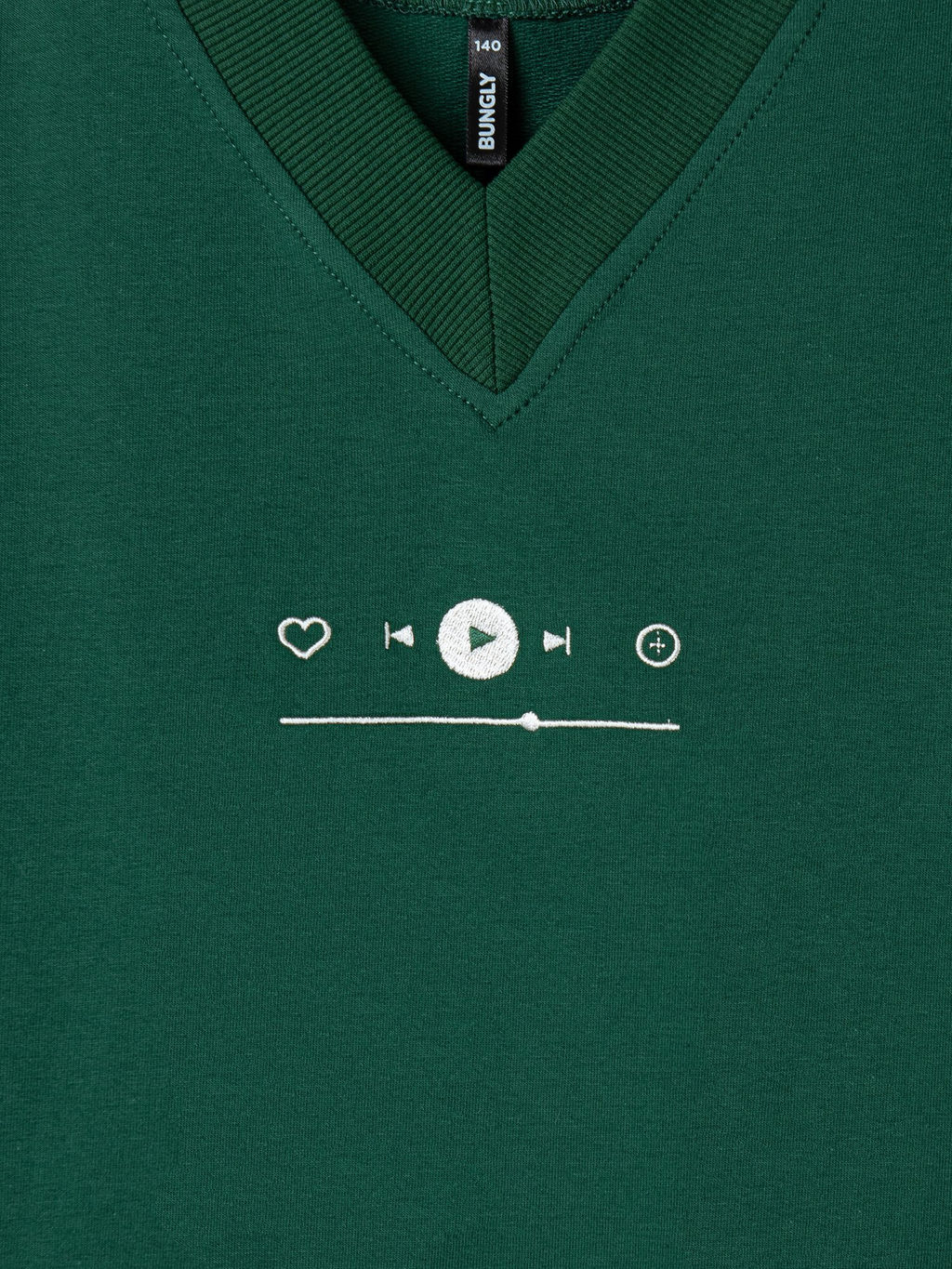 Свитшот облегченный Не школа с вышивкой 7+ - Bungly фото 5