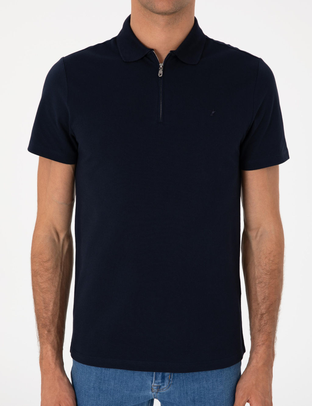 Lacivert Slim Fit Ti__rt - Cacharel фото 6