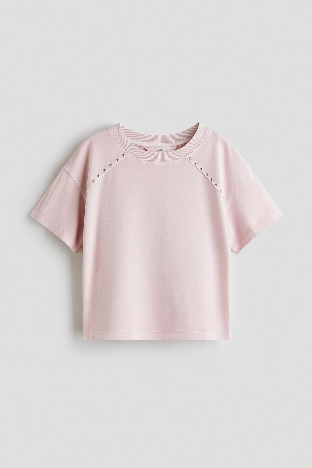 Camiseta de algod?n con remache - H&m фото 2