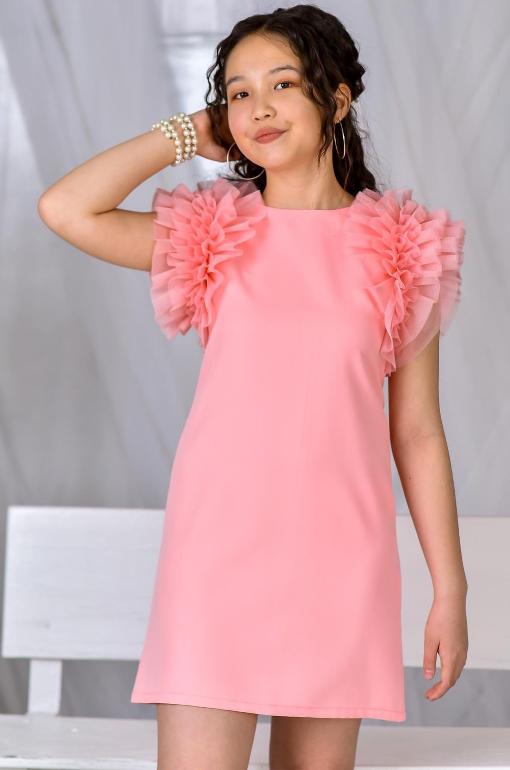 Нарядное платье для девочки Happy Fox  фото 4