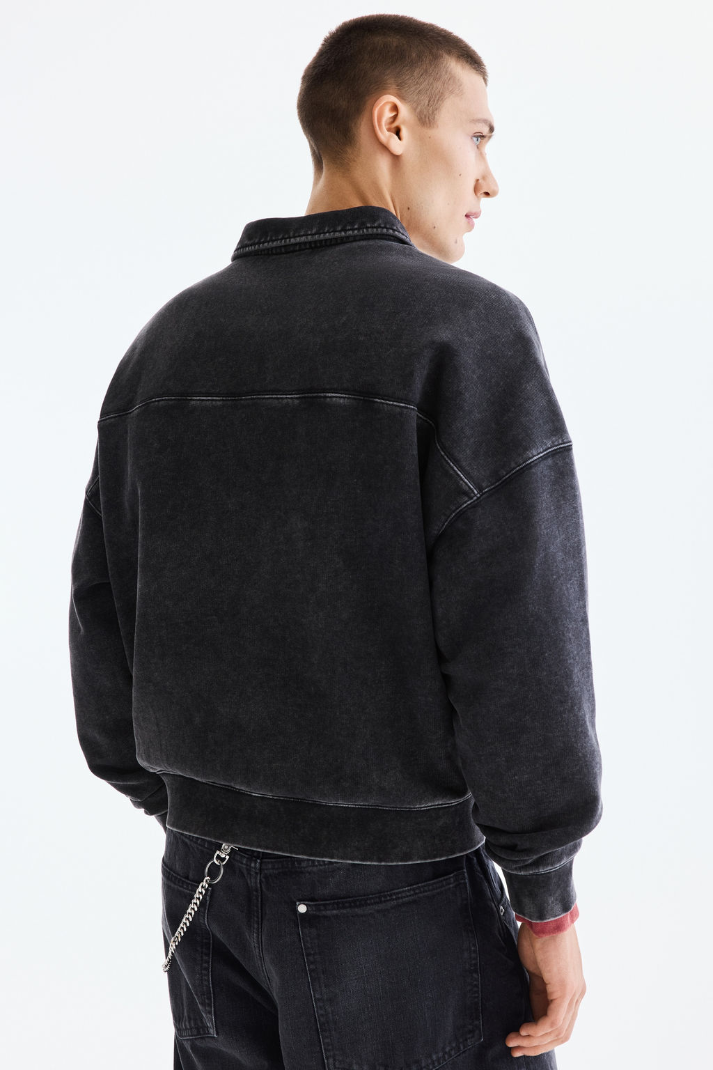 Sudadera de rugby Oversized Fit - H&m фото 6
