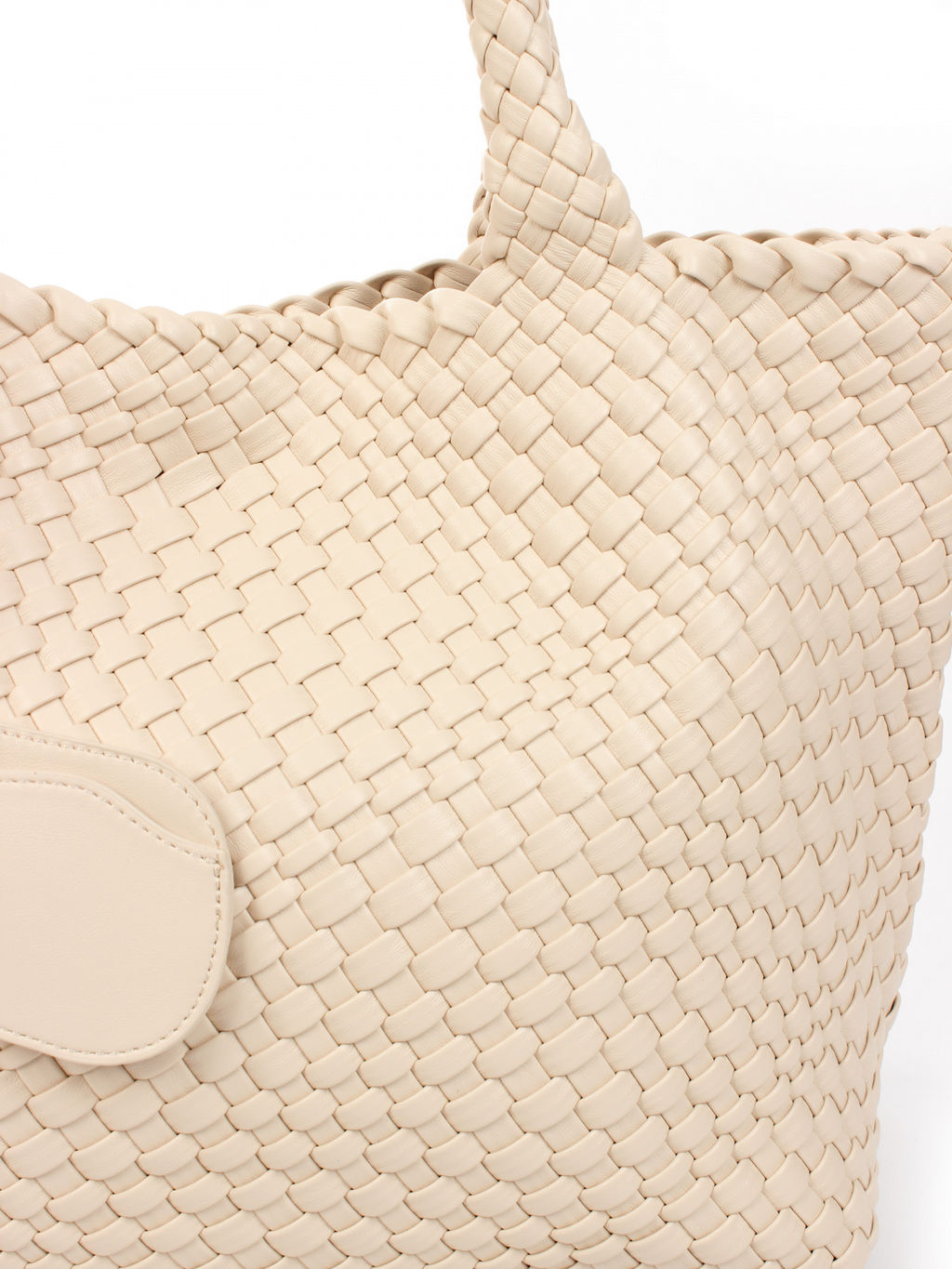 LACCOMA сумка СУ1033-А-слоновая кость эко кожа хлопок  фото 3