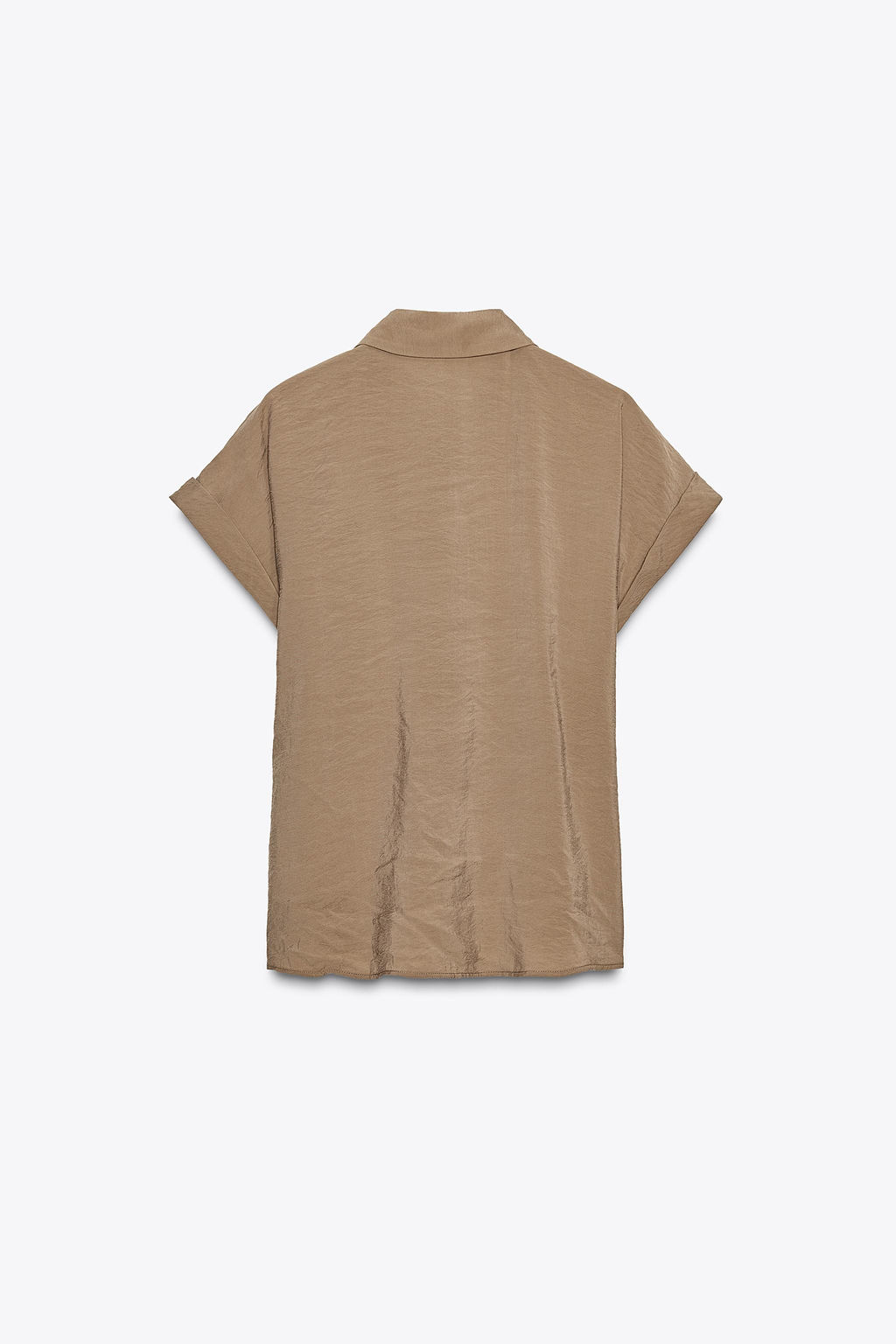 SHORT SLEEVE KNOT SHIRT - Zara фото 17