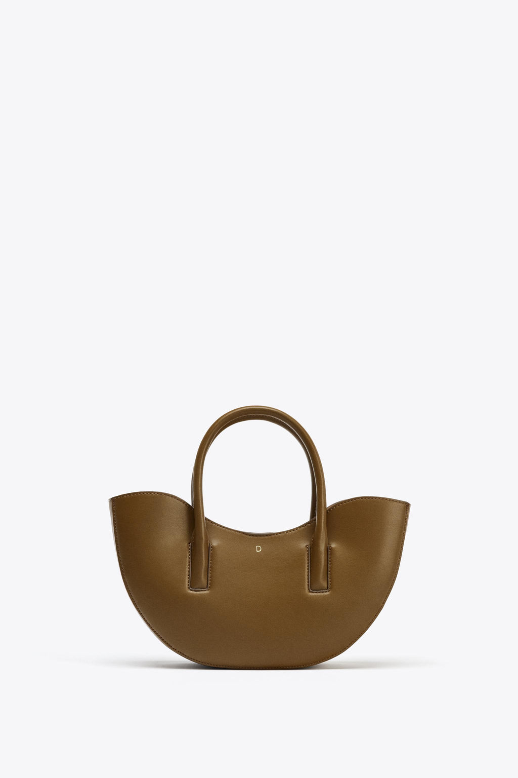 OVAL MINI TOTE BAG - Zara фото 3