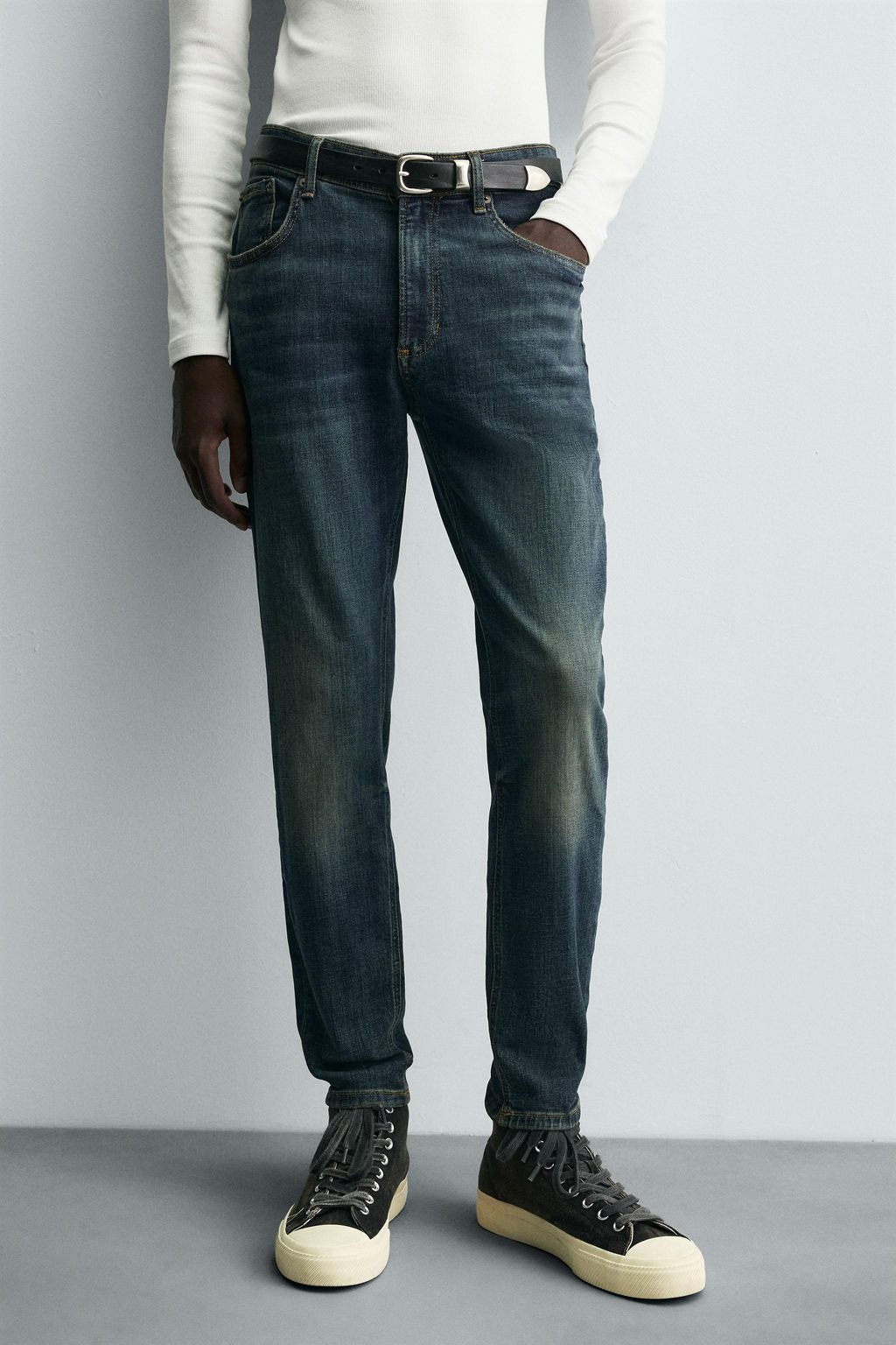 SKINNY CROPPED FIT JEANS - Zara фото 14