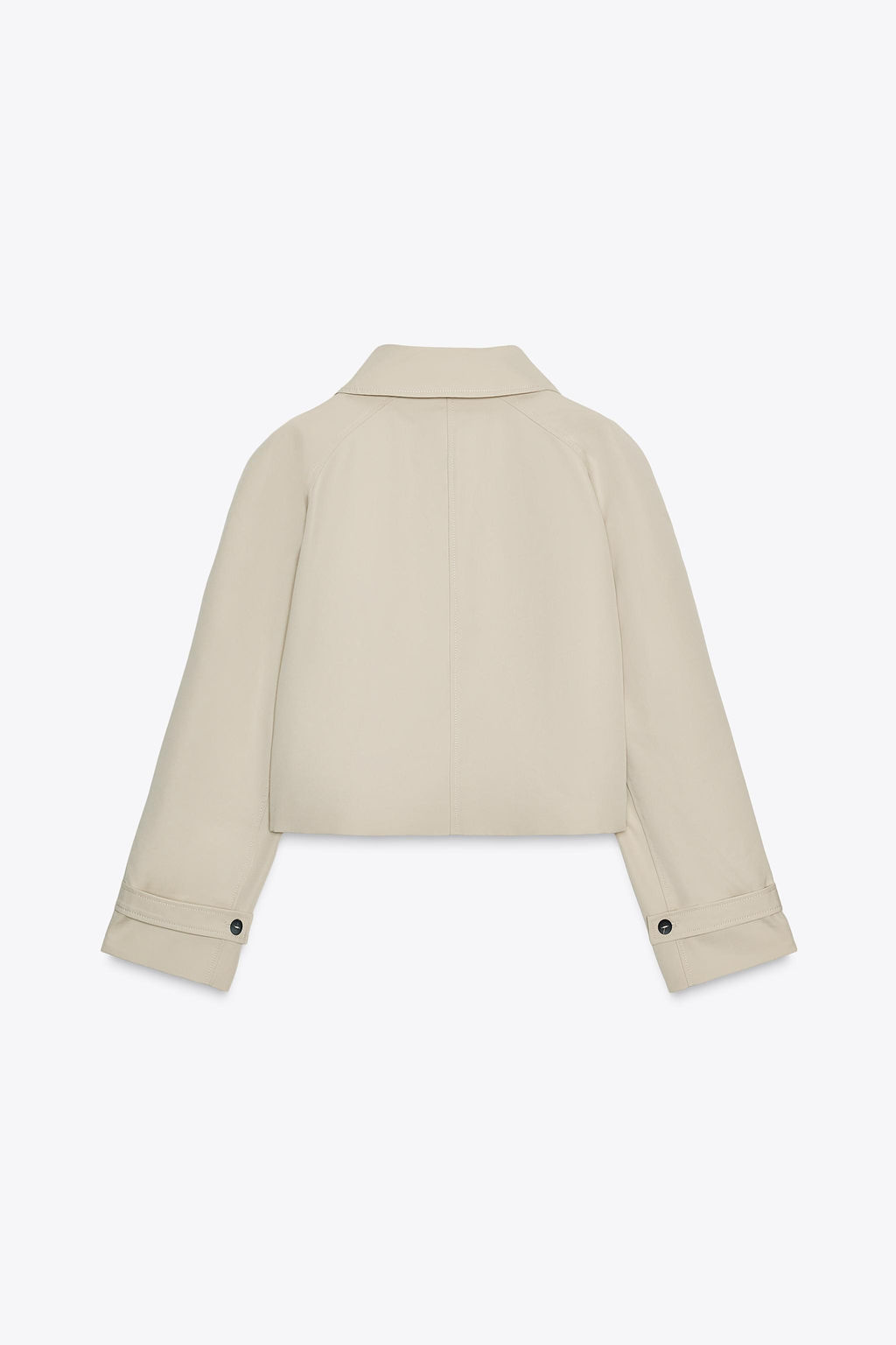 WATER-REPELLENT SHORT TRENCH COAT ZW COLLECTION - Zara фото 8