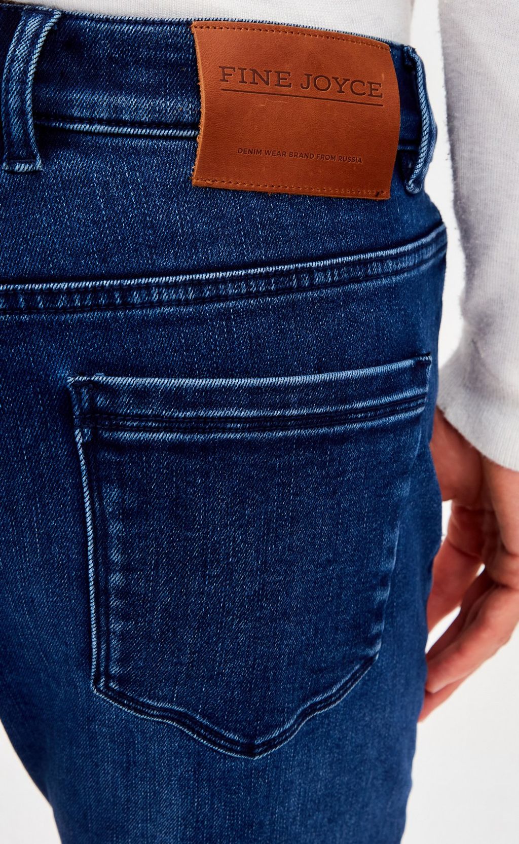 Джинсы F221-0104W blue - Fine joyce фото 7