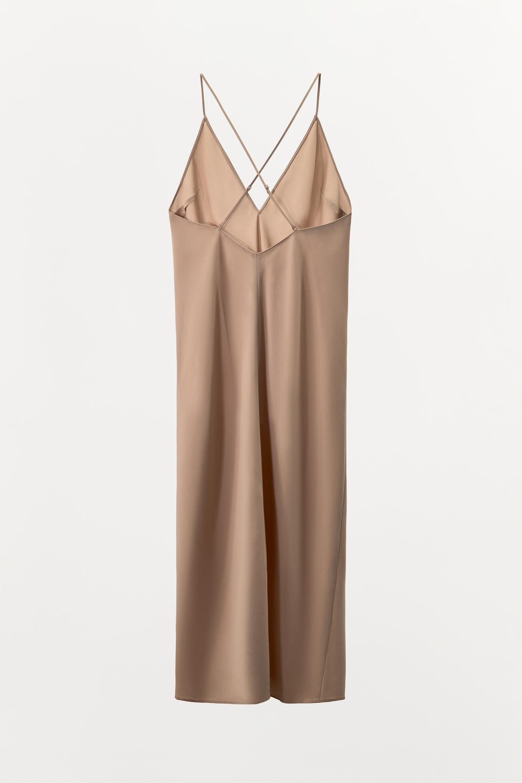 VESTIDO FORRO TIRANTES MULTIPOSICI?N / rosa claro - Zara фото 4