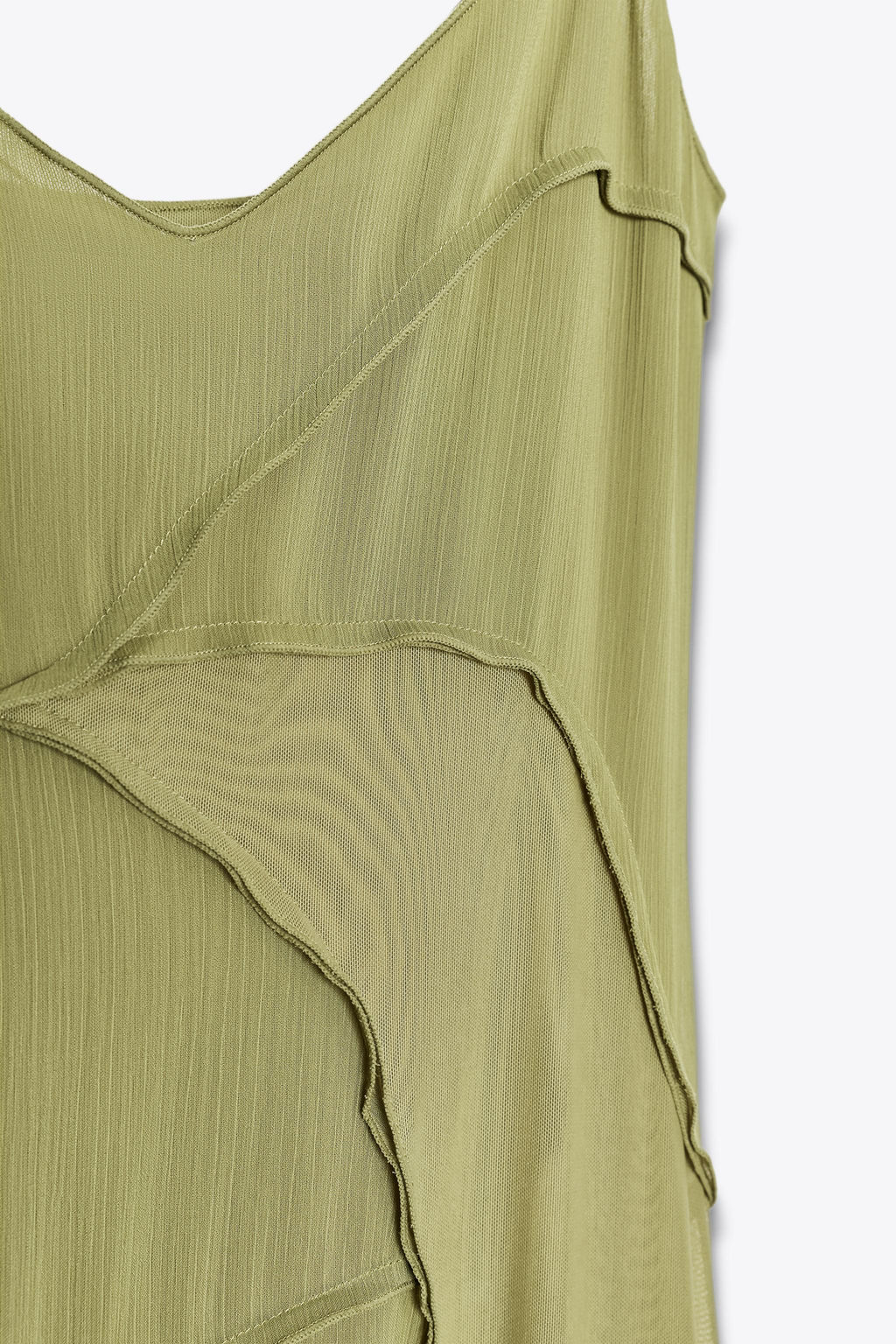 FLOWING COLOUR BLOCK DRESS - Zara фото 16