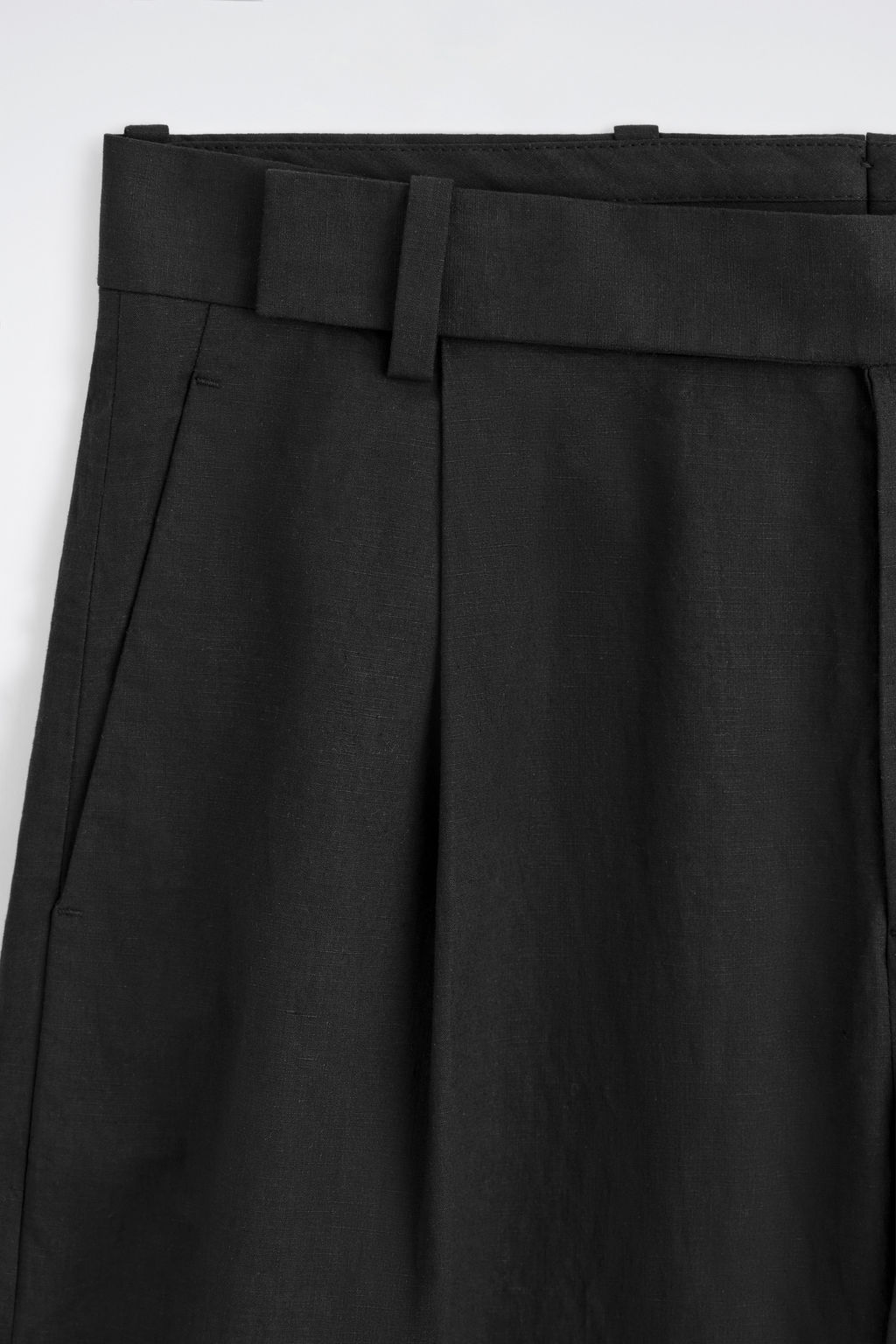 PANTAL?N BARREL LEG RELAXED FIT DE ALGOD?N Y LINO - H&m фото 6