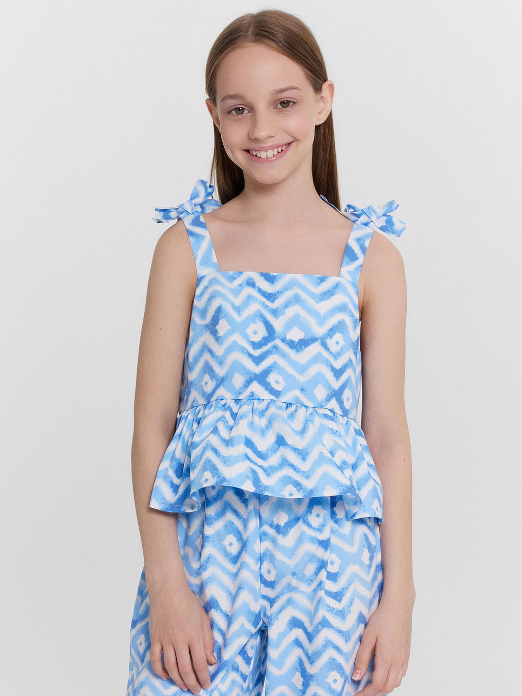 КОМПЛЕКТ ДЛЯ ДЕВОЧЕК (БЛУЗА, БРЮКИ)для эпизодической носки - Mark formelle фото 4