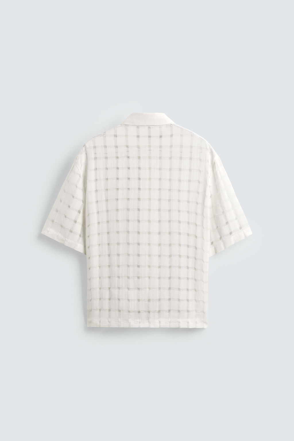 JACQUARD NEEDLE-PUNCH SHIRT - Zara фото 8
