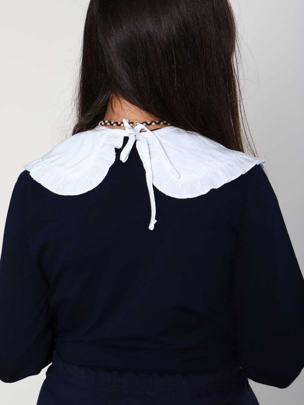 Воротничок "Сентябрь" белый