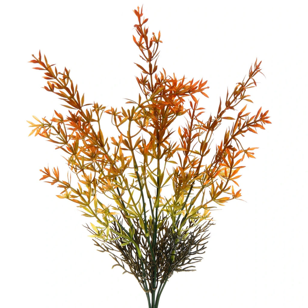 Цена за 4 шт. Искусственные цветы "Волшебство трав" 38см Аспарагус желтый