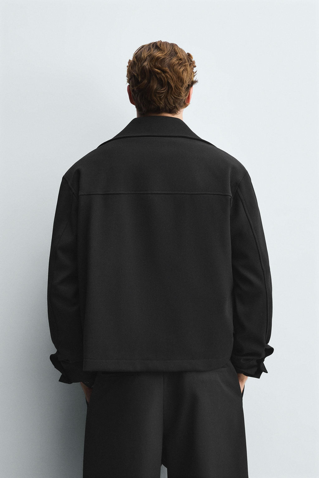 BOXY FIT ZIP-UP OVERSHIRT - Zara фото 3