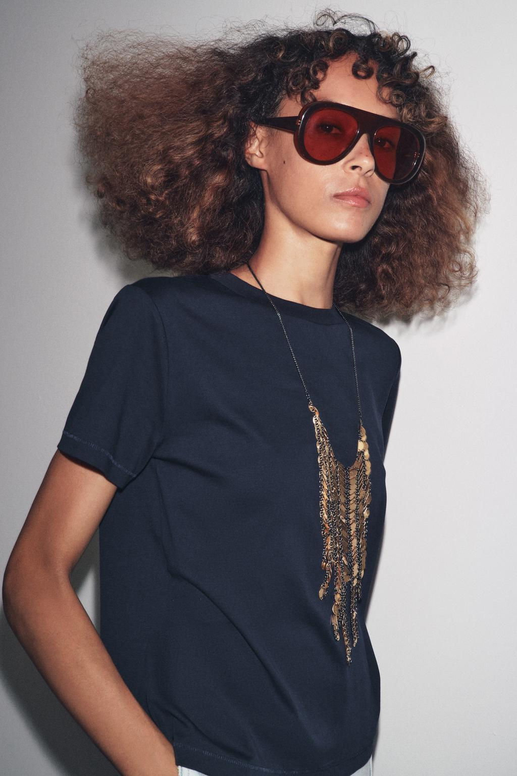 MERCERISED COTTON T-SHIRT