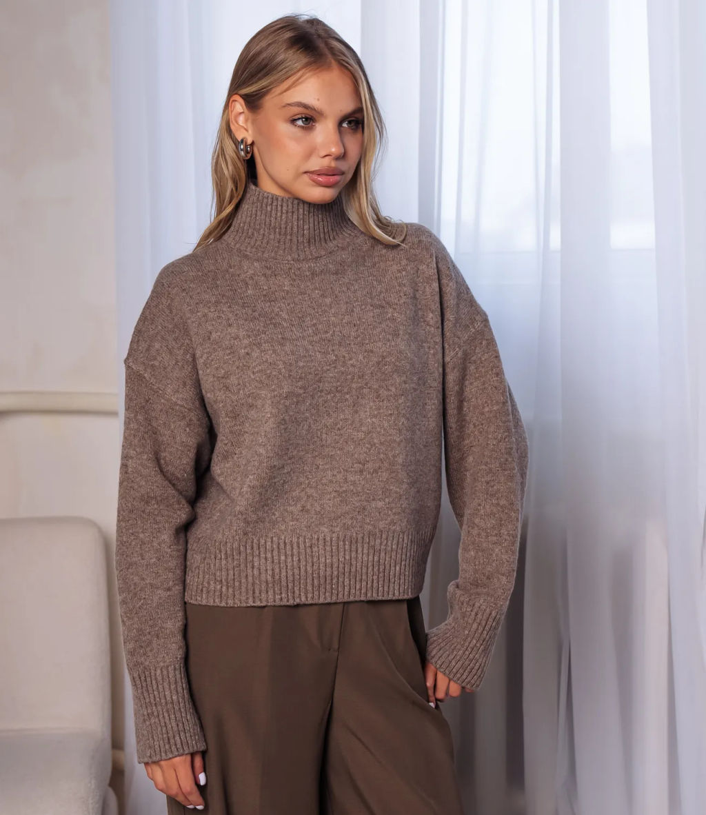 Свитер #ОКТ125001, капучино