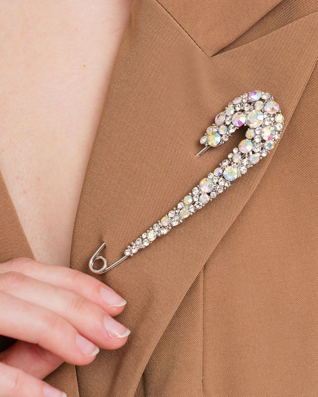 Брошь в форме булавки - Sahar art lab фото 3